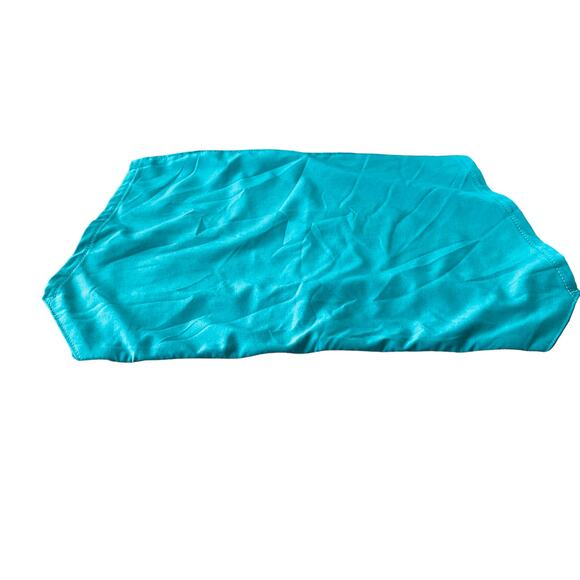 ALL IN MOTION LONG SLEEVE HOODIE, WOMENS, L, TEAL BLUE, HAND WARMER, KEY POCKET - Picture 2 of 11